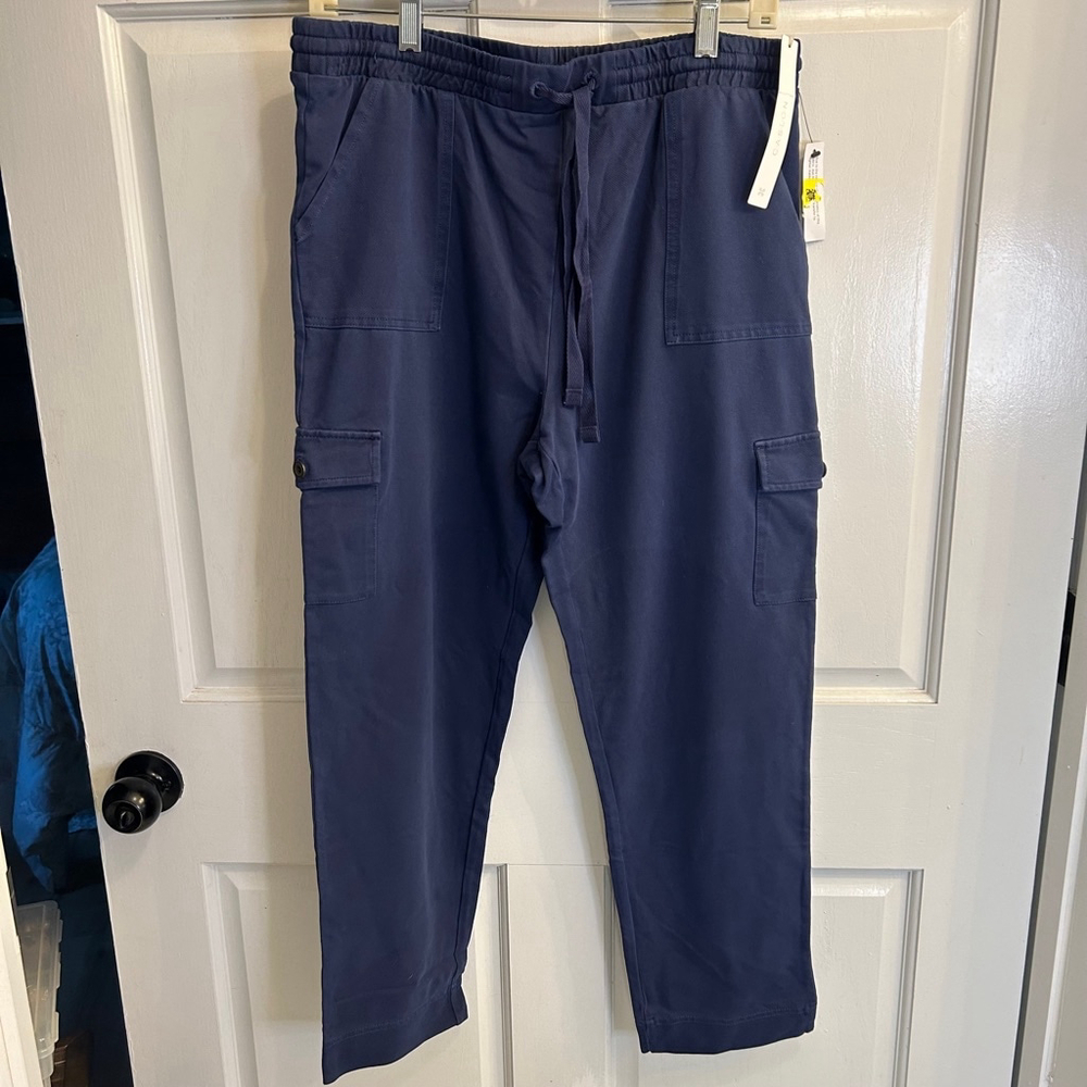 Women's Caslon Pants, Blue, Size M